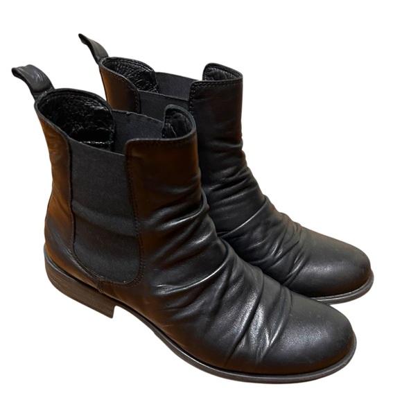 Miz Mooz Lissie Boot- Pull On Leather Ankle Boot- Size 8.5 - Picture 3 of 8